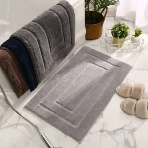 포유 단색 북유럽 극세사 면 주방매트 발매트 욕실