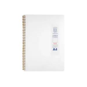 옥스포드 밀크 PP 좌철스프링 A4 무지 297X225MM 80매 1개