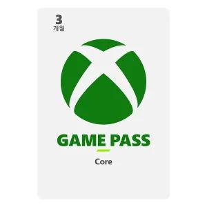 [마이크로소프트]Xbox Game Pass Core 게임 패스 코어 3개월 Digital Code [24시간 발송]