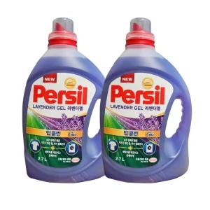 헨켈 퍼실 라벤더젤 플러스 액체세탁세제 일반드럼겸용 2.7L 용기 2개