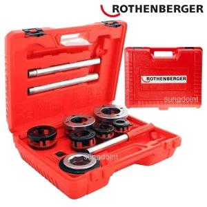 Rothenberger 오스타 파이프 나사가공기 다이헤드 6종세트 파이프공구