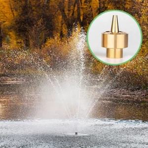 범용 분수대 노즐 조경 헤드 황동 공원 우산 연못 분수 부품