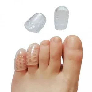 실리콘 투명 엄지 발가락 보호 골무 밴드 대