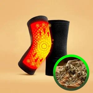 쑥뜸패치 발열 무릎보호대 2개 1세트 45도 온열효과 남녀공용 관절보호 혈액순환 큰거 작은거