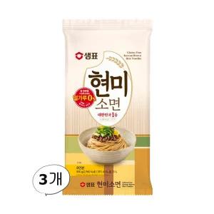 샘표 현미쌀소면 800g 3개