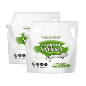 클레버메이트 소프트터치 오리지널 6kg 2개