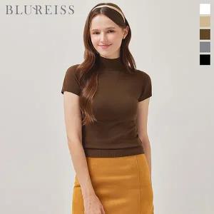 [블루레이스]반목 캡소매 시보리 니트_BI5F1KT2011