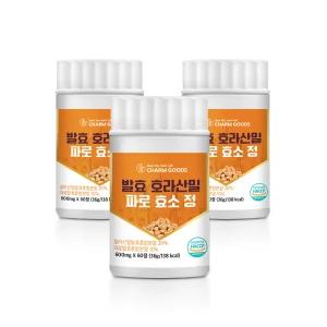 호라산밀 파로 발효 효소 정 60정x3개 알파 CD 시클로덱스트린 통곡물 혼합 유산균 소형알약형 속편한 천연 소화 단백질 식이섬유