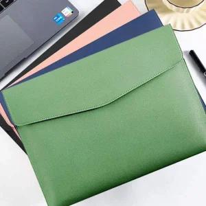 가죽 서류 파우치 파일 케이스 문서 아이패드 보관