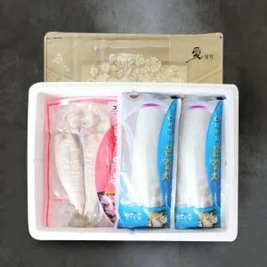 [산지직송] 제주 손질은갈치+옥돔 실속 선물세트