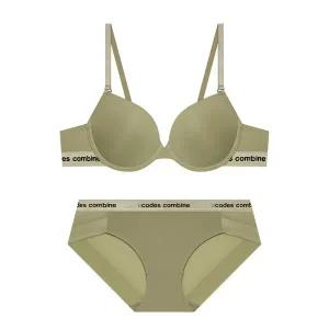 갤러리아 코데즈컴바인[여] 카키 베이직 브라 햄팬티세트(CEWBR961KH/CEWBP961KH)