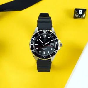 카시오 미니 흑새치 36mm 청새치 우레탄-블랙