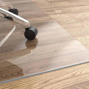 PVC 바닥보호 의자매트 체어매트 반투명 소음 긁힘방지 깔개 장판 패드