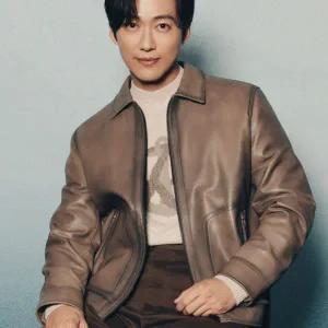 [롯데백화점]웰메이드 [부산본점]오일브러쉬 프리미엄카멜브라운 양가죽평에리자켓 MUEJN4F9101