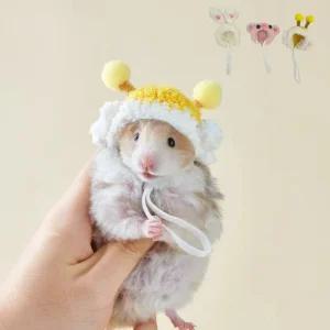 귀여운 햄스터 모자 미니 핸드메이드 소동물 촬영도구