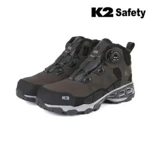 K2 Safety 안전화 K2-86 방한화 브라운 SC618086 작업화 현장화 건설화 K2화 퍼원단