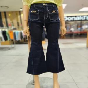 [에고이스트] 로고 포인트 부츠컷 데님 팬츠 ER3JP-800