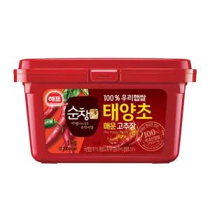 사조해표 순창궁 매운햅쌀 고추장 1kg  x 8개
