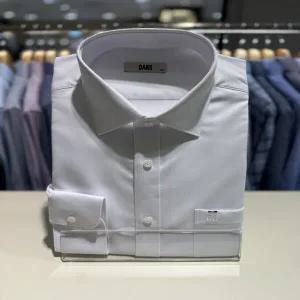 닥스셔츠 일반핏 노케어 도비 자가드 화이트 긴소매 (DLA1SHDL114A1)