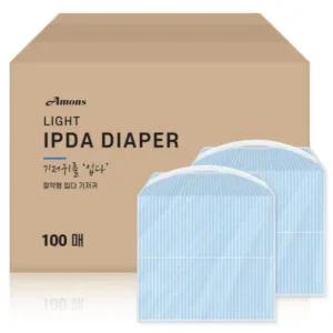 아몬스 강아지 기저귀 절약형 수컷 대형 100매 1박스
