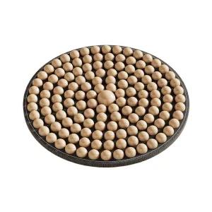 원목 발지압판 나무 발바닥 마사지볼 패드 원형