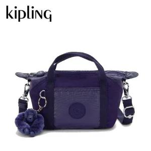 [키플링] 미니 크로스백 핸드폰 가방 글로우 딥 퍼플 아트 컴팩트 KPCBT04 MLSB..