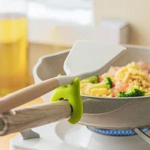 실리콘 국자 거치대 받침대 조리도구 보관 주걱 스푼