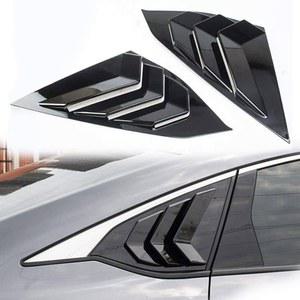 2021 2019 사이드 스타일 혼다 커버 에어벤트 리어 블라인드(글로스 호환됩니다 어코드 옴비알로 스쿱 10세대 블랙)와 윈도우 레이싱 쉐이드 2018 2020 루버,