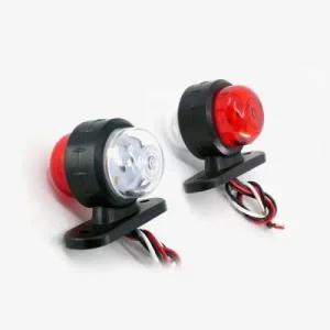 12V-24V겸용 LED 미니 토끼등(좌, 우 1세트) 화이트-레드