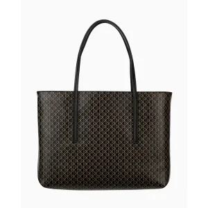 [롯데백화점]캘빈클라인 여성 CK 코티드 AOP 스몰 토트백 블랙 4F3267G (4F3267G-2XA)