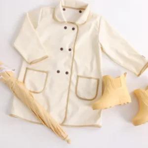 노르디코 유아 키즈 어린이 우비 레인코트 크림 M BNS