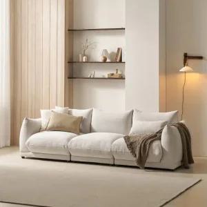 보루네오 마르체 레이어 아쿠아텍스 패브릭 4인용 소파 BCM669C (착불)