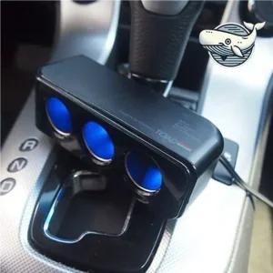 자동차 여행 필수 3구 멀티소켓 차량용 시거잭 3구소켓 차량용멀티소켓 멀티시거잭 멀티USB