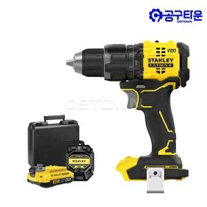 스탠리 SBD716D1K 충전 함마드라이버드릴 20V 2.0Ah 1팩 컴팩트형 BL