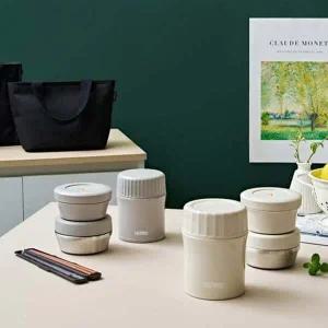 [써모스][겨울맞이행사]써모스 뉴 플+스 반반 보온도시락 965ml(TKLG-1001)