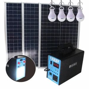 소형 캠핑발전기 가정용 옥외 피크닉 전원 공급기 220 - 300w 사인파 + 90w태양광패널