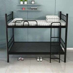 성인 2층 침대 분리형 이층 원룸 다자녀 철제 프레임 2층침대(폭0.9x2m)+우드판