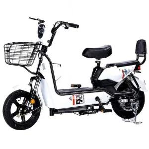 전기스쿠터 소형 2인용 오토바이 여성 전동 바이크 로즈골드 전기스쿠터-12A 리튬 배터리