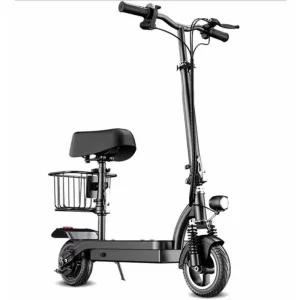 전동스쿠터 초경량 출퇴근용 성인 미니 전기 바이크 24V 전동스쿠터(12-18km)