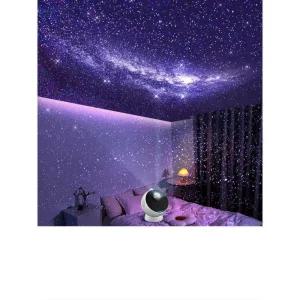 우주 프로젝터 갤럭시 별빛 행성 밤하늘 천장 무드등 무드등(6램프/충전식블루투스)