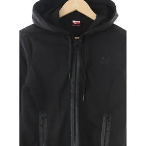 W(L)퓨마 집업져지 트랙탑 블랙 기모 후드68897649