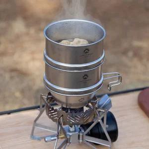 캠핑문 304 스테인레스 찜기 S362/코펠 캠핑코펠 스텐코펠 경질코펠 티타늄코펠 코펠세트 캠핑냄비