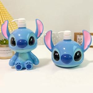 캐릭터 만화 스티치 빈 펌프 리필 욕실 샴푸 샤워 젤 로션 병 대용량 주방 세제