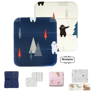 마리함 접이식 양면 쿠션 매트/자동차/바닥/엉덩이/차량용/운전석/학교/등산/차량/학생/얇은/사우나/좌식