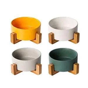 반려견 세라믹 식기 화이트 1P 강아지 도자기 밥그릇 강아지밥그릇