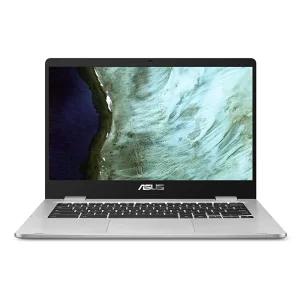 ASUS 크롬북 C423, 14인치 FHD 나노엣지 디스플레이, 180도 힌지, 인텔 셀러론 N3350-프로세서, 4GB-RAM, 3