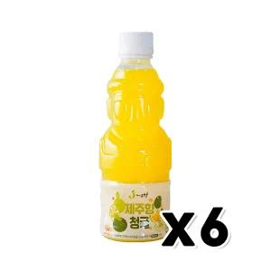 제주향 청귤주스 페트음료 330ml x 6개