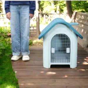 베르 강아지집 대형견집 강아지하우스 대형 4color 야외개집