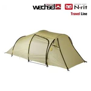 고품질 3인용 텐트 편안한휴식 터널식텐트 자전거 여행 차박 (W9BE172)