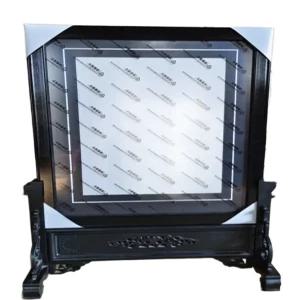 영정사진보관함 스탠드 블랙 액자 추모 a4 장례식 거치대 와인색 디스플레이 카페 테이블